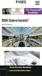 Mobile Screenshot of fyxes.com